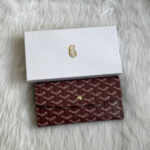 Goyard_2005_Red_3_Fold_Premium_Wallet_With_Original_Box