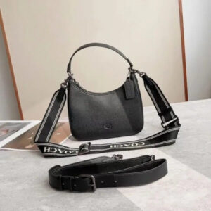 Coach_Signature_Crossbody_Hobo_Premium_Quality_Bag_With_OG_Box_&_Dust_Bag_3_Belts_(Black-650)