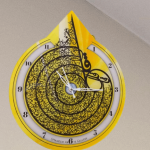 Premium Islamic Browny Wall clock