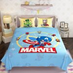 Premium Kids Cartoon Bedsheet Set