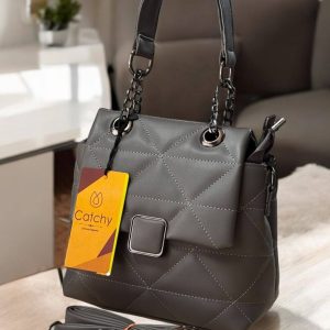 Catchy soft leather sling bag