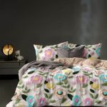 Makhmal 7D Digital Print king size bedsheet set