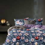 Makhmal 7D Digital Print king size bedsheet set