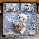 7D Digital Bedsheet New Print for home