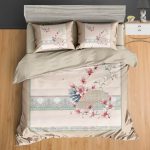 Kainaat premium King Size Bedsheet with 2 Pillow Covers Size 108 x 124