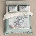 Kainaat premium King Size Bedsheet with 2 Pillow Covers Size 108 x 122