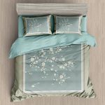 Kainaat premium King Size Bedsheet with 2 Pillow Covers Size 108 x 110