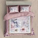 Kainaat premium King Size Bedsheet with 2 Pillow Covers Size 108 x 108