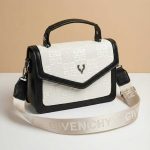 Imported Women White Casual Sling Bag Size 6.5 × 9 inches