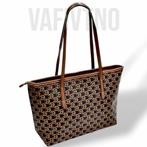 Women Checked Tote Bag