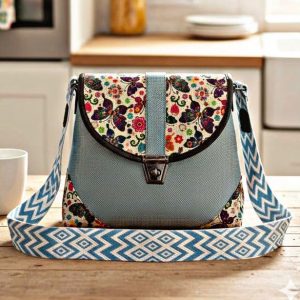 Joot Women Black Embroidered Sling Bag