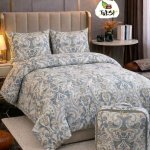Reversible Ultrasonic Comforter 4 PC set Size *90*100"