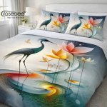 7D Digital King Size Bedsheets By Rosebee Size108*123
