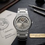 Mens Hublot Skeleton Collection Watch Date Display Feature