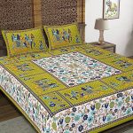 Rajasthani Print Jaipuri Samrat Bedsheets 90 x 100 Inches