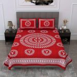 Rajasthani Print Jaipuri Samrat Bedsheets 90 x 100 Inches