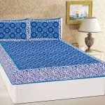 Rajasthani Print Jaipuri Samrat Bedsheets 90 x 100 Inches