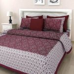 Rajasthani Print Jaipuri Samrat Bedsheets 90 x 100 Inches