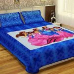 Rajasthani Print Jaipuri Samrat Bedsheets 90 x 100 Inches