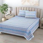 Kaya Pure cotton King Size Bedsheet 95*109