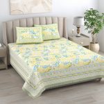 Kaya Pure cotton King Size Bedsheet 95*115