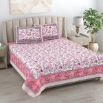 Kaya Pure cotton King Size Bedsheet 95*124