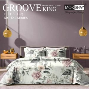 Grove Digital Series Premium Bedsheet Set King Size