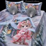 Digital 7D Printing  Single bedsheet For kids