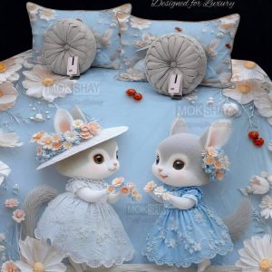 Digital 7D Printing  Single bedsheet For kids