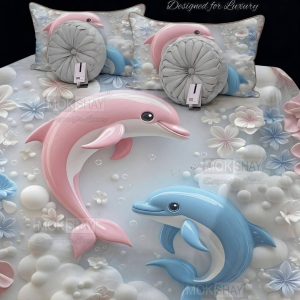 Digital 7D Printing  Single bedsheet For kids