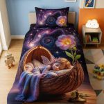 Digital 7D Printing  Single bedsheet For kids