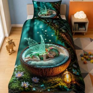 Digital 7D Printing  Single bedsheet For kids