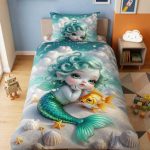 Digital 7D Printing  Single bedsheet For kids
