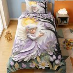 Digital 7D Printing  Single bedsheet For kids