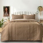 New Launch Premium Tussels Bedcover Set 3 PCS Set