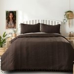 New Launch Premium Tussels Bedcover Set 3 PCS Set