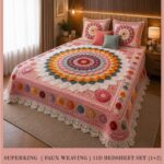New Faux Weaving 11D Effects Digital Prints Superking Size