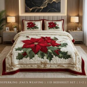 New Faux Weaving 11D Effects Digital Prints Superking Size