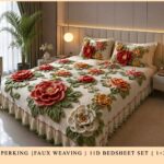New Faux Weaving 11D Effects Digital Prints Superking Size