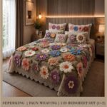 New Faux Weaving 11D Effects Digital Prints Superking Size