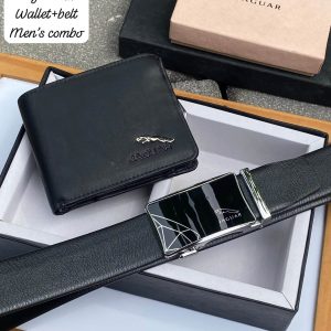 Jaquar Wallet+ Belt Combo Replica